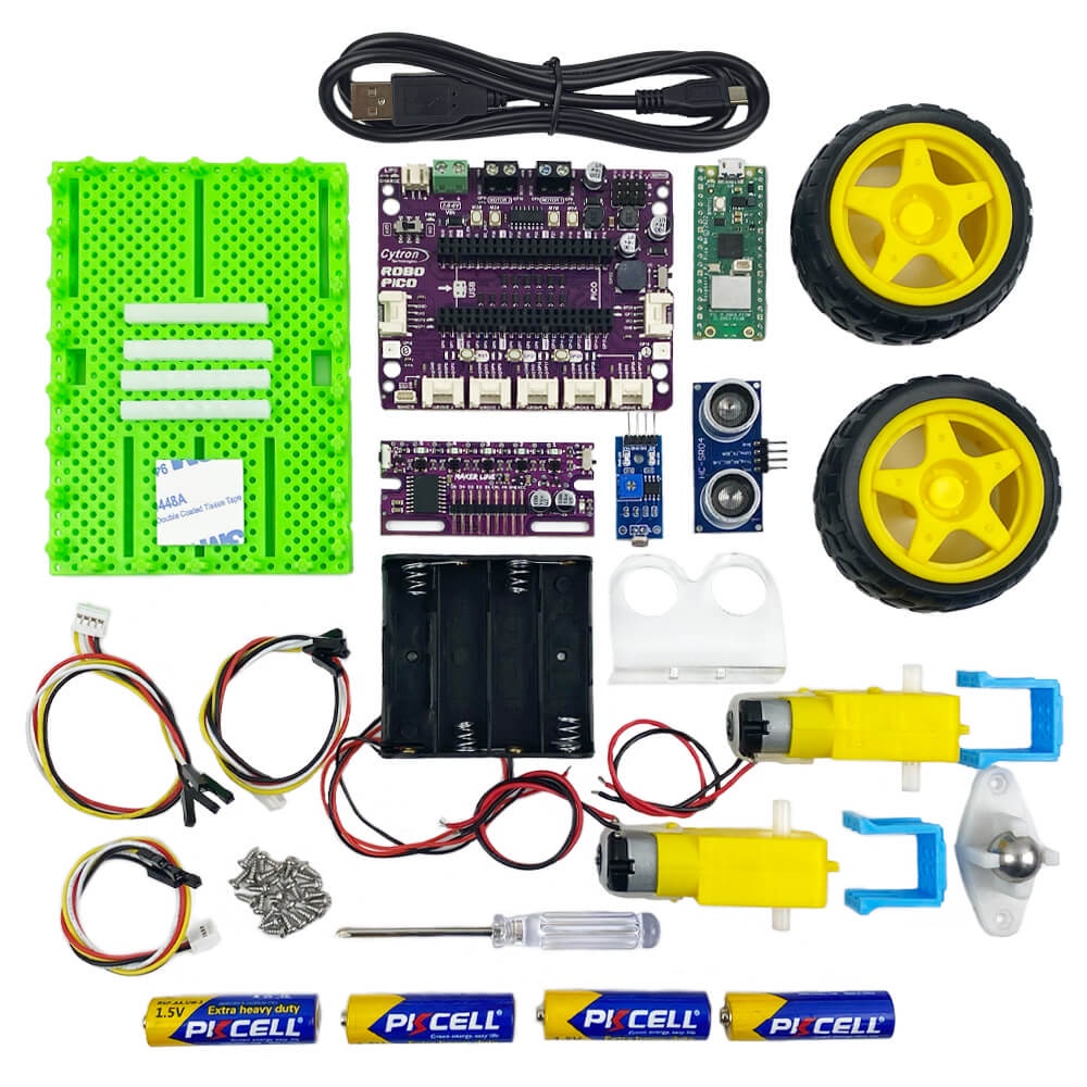 BocoBot طقم روبوتات 5 في 1 لـ Raspberry Pi Pico W — صورة 2