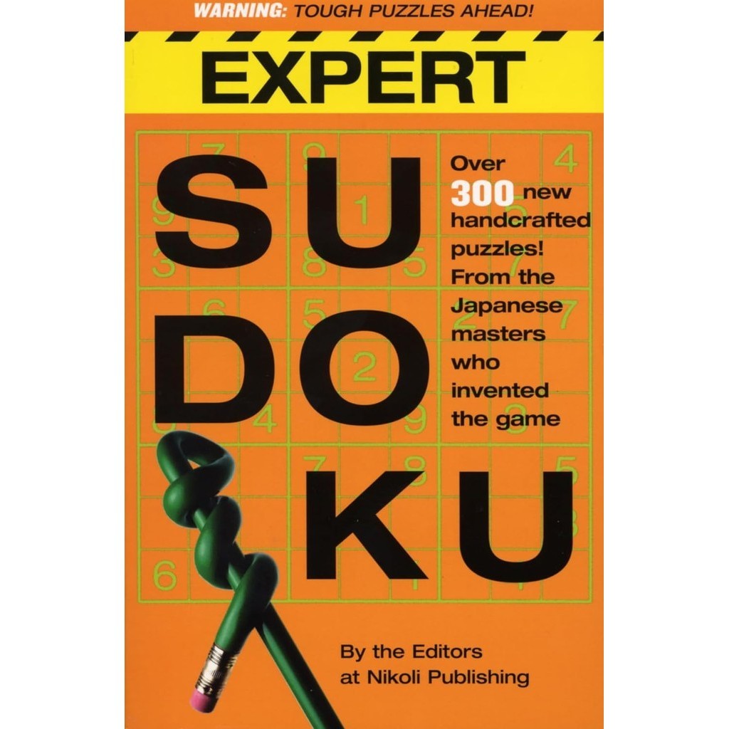หนังสืออังกฤษใหม่ Expert Sudoku [Paperback]