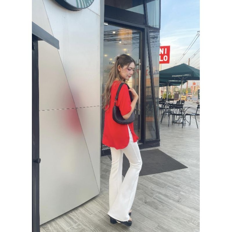 เสื้อเรย่อน ผ่าข้าง โอเวอร์ไซต์