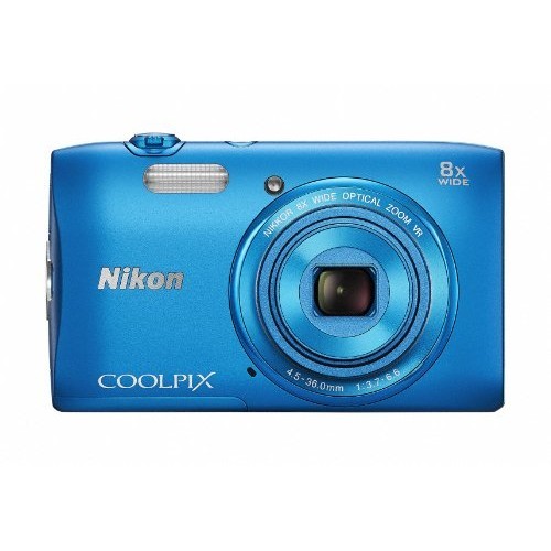【ส่งตรงจากญี่ปุ่น】กล้องดิจิทัล Nikon Coolpix S3600 ซูม 8X 20.05 ล้านพิกเซล สีฟ้า S3600Bl
