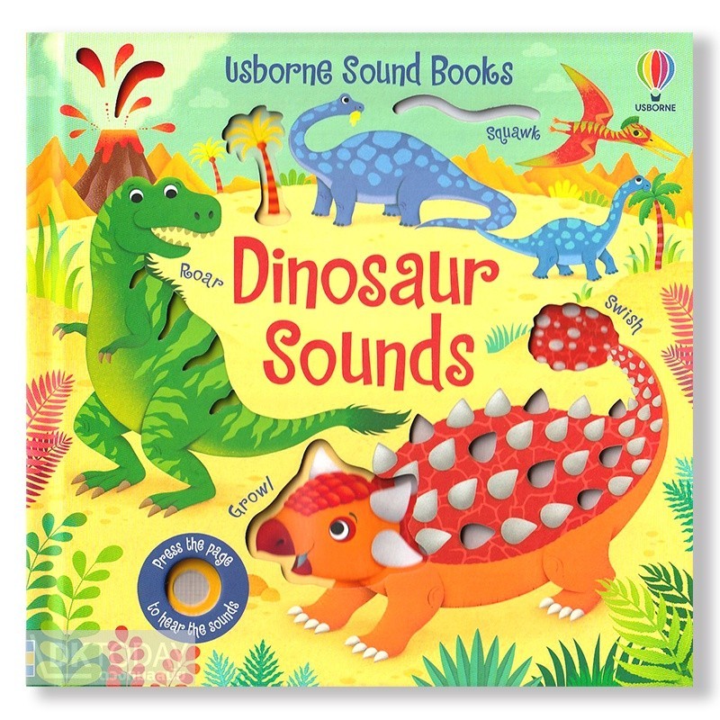 DKTODAY หนังสือมีเสียง USBORNE SOUND BOOK:DINOSAUR SOUNDS