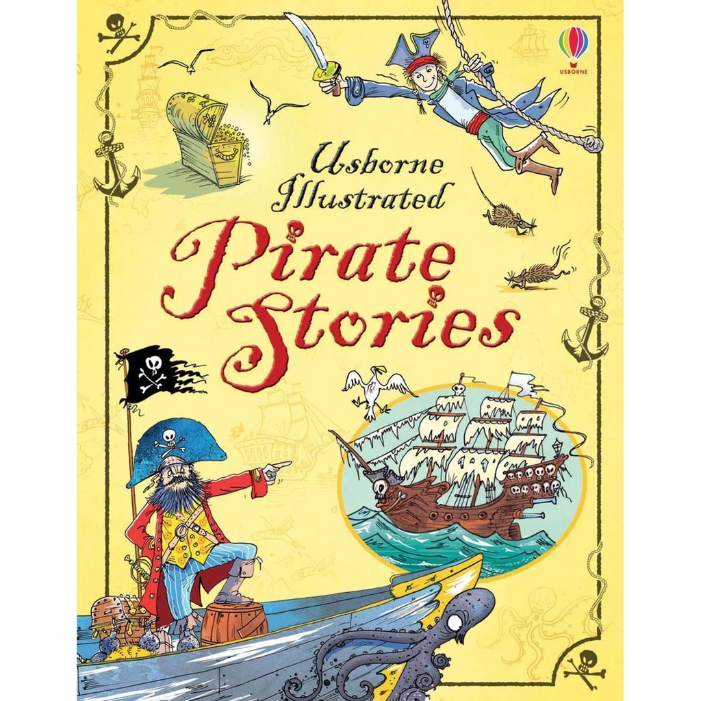 DKTODAY หนังสือ USBORNE ILLUSTRATED PIRATE STORIES (AGE 5+)