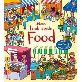 DKTODAY หนังสือ USBORNE LOOK INSIDE FOOD (AGE4+)