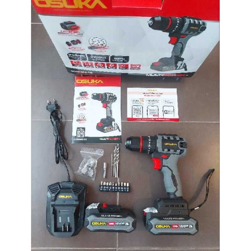 สว่านแบตกระแทก OSUKA OCHD802-D2