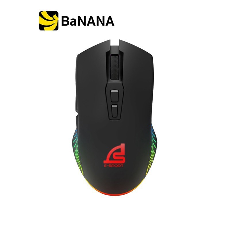 Signo Gaming Mouse Macro NANONA GM-951 Black เมาส์เกมมิ่ง by Banana IT