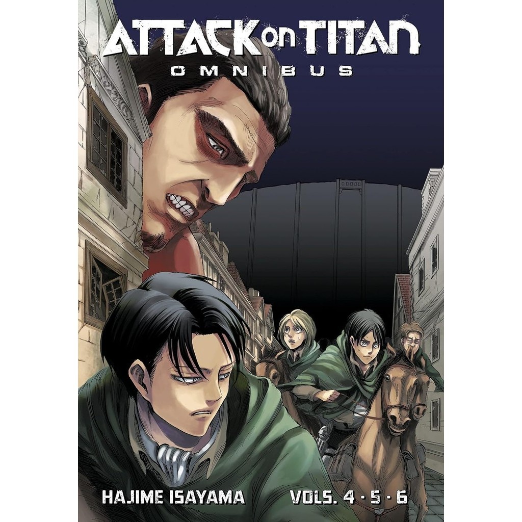 หนังสืออังกฤษใหม่ Attack on Titan Omnibus 2 (Vol. 4-6) (Attack on Titan Omnibus) [Paperback]