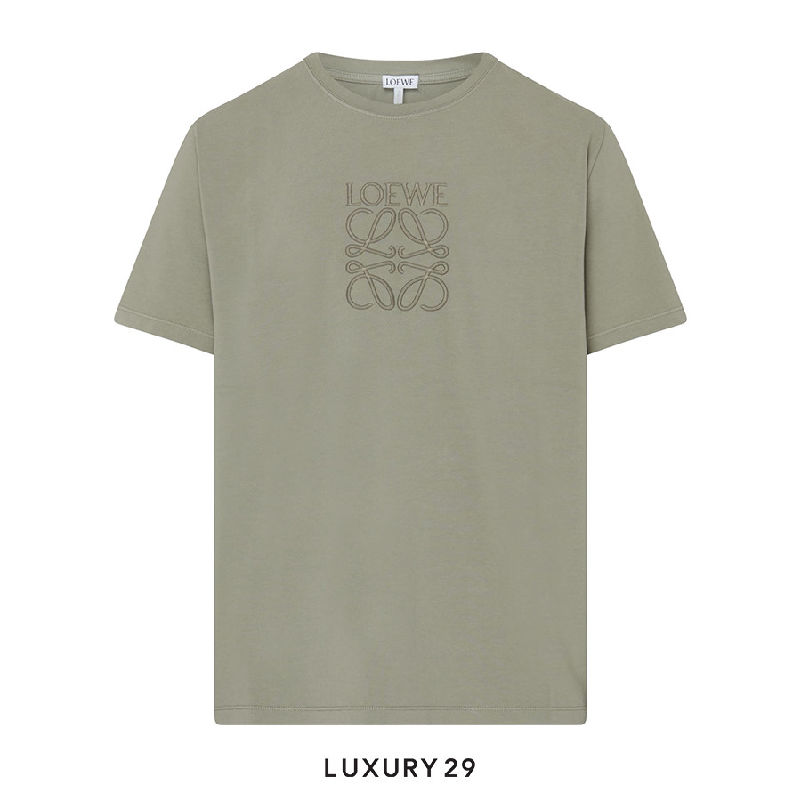 Loewe Relaxed fit T-shirt in cotton Platinum