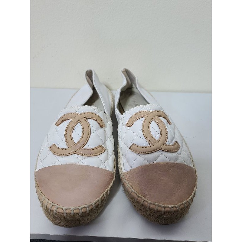 Sale!!! รองเท้า Chanel espadrilles  DC มือสอง ไซส์36ยาว23