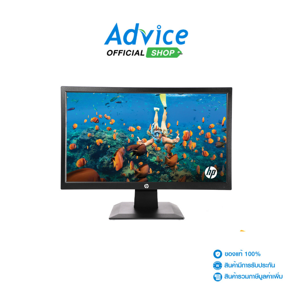 HP Monitor 19.5'' HP P204v (TN, VGA, HDMI) - A0130889