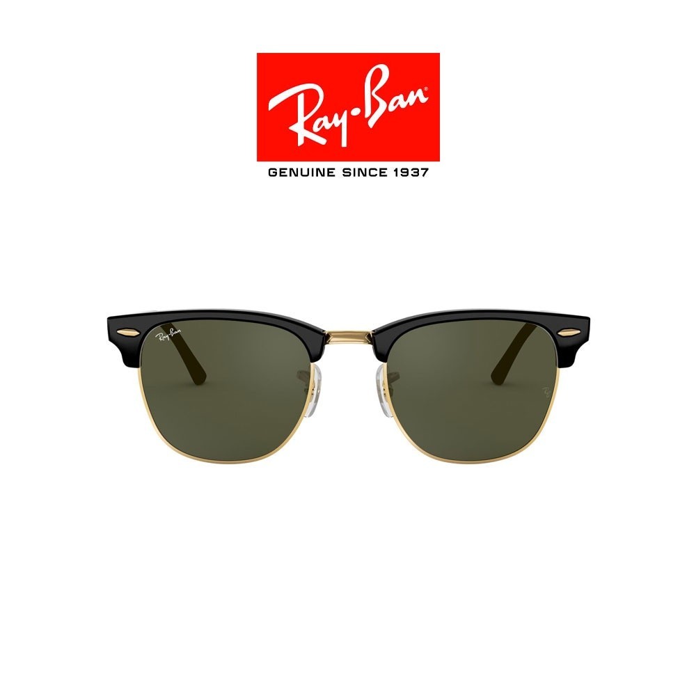 Ray-Ban Clubmaster - RB3016F W0365  size 55 -sunglasses แว่นกันแดด