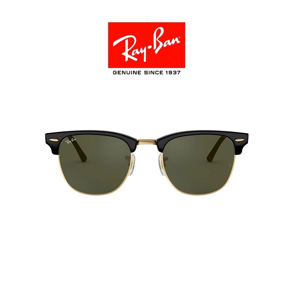 Ray-Ban Clubmaster - RB3016F W0365 size 55 -sunglasses แว่นกันแดด