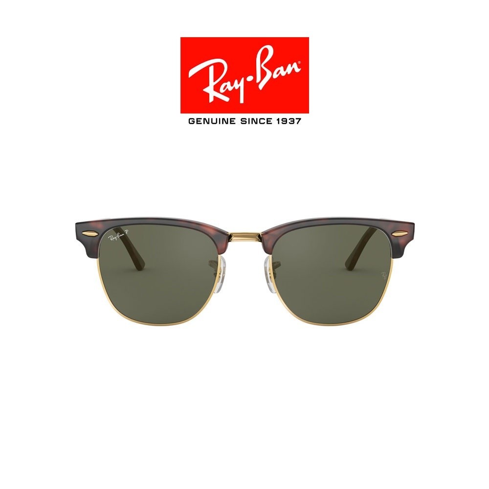 RAY-BAN CLUBMASTER - RB3016F 990/58 -Sunglasses แว่นกันแดด