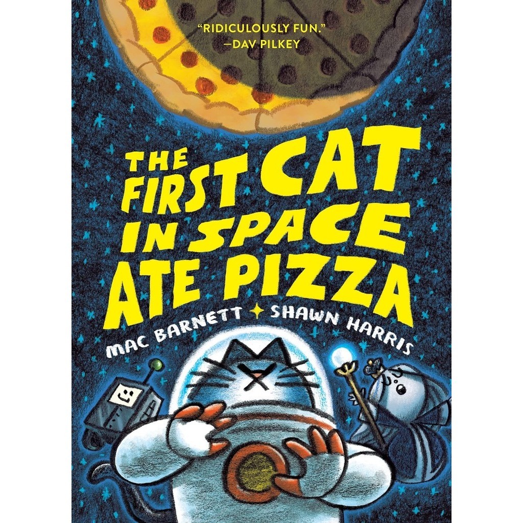 Asia Books หนังสือภาษาอังกฤษ FIRST CAT IN SPACE ATE PIZZA, THE