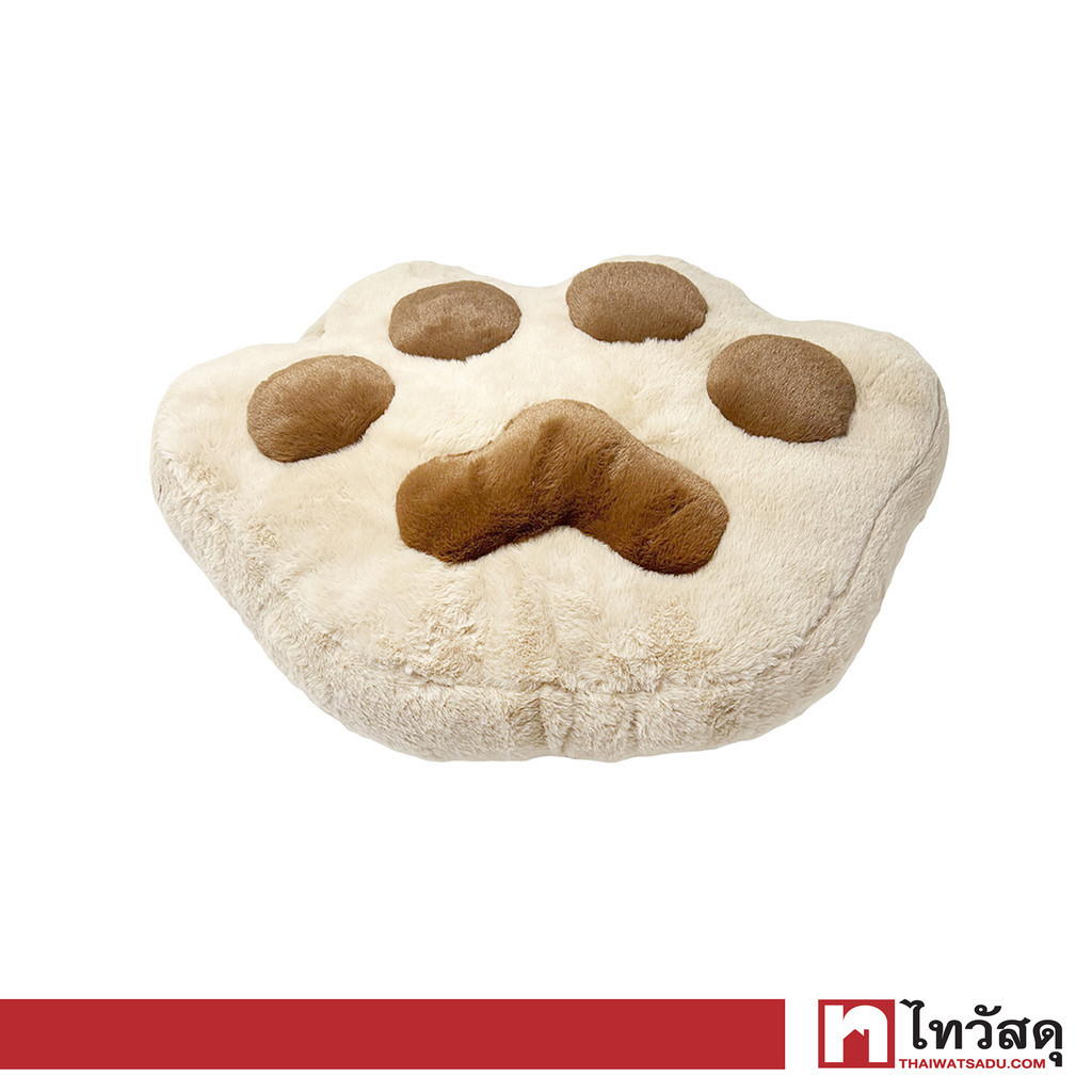 SANDI หมอนอิง Paw Rabbit Fur Doggy รุ่น NP210203D ขนาด 53 x 40 x 14 ซม. น้ำสีตาล