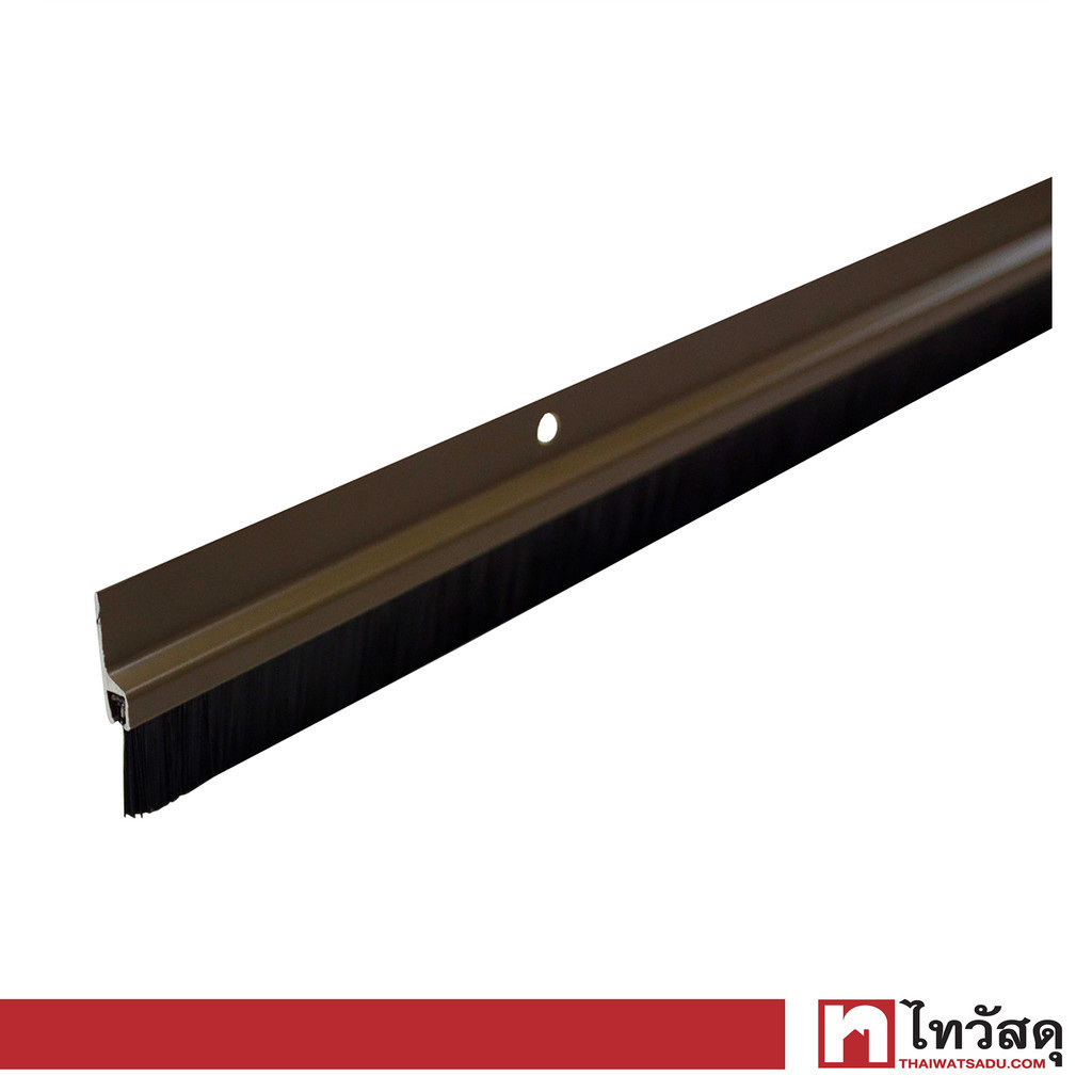 GIANT KINGKONG คิ้วกันแมลงอะลูมิเนียมชนิดแปรง รุ่น XA19008LBR-80 ขนาด 80 ซม. สีน้ำตาล