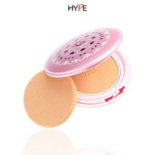 BSC WHITE PINK BB POWDER SPF30 PA+++ แป้ง ไวท์ พิงค์ บีบี พาวเดอร์ เอสพีเอฟ 30 พีเอ+++ ตลับจริง แถมฟรี รีฟิล มี 2 สี