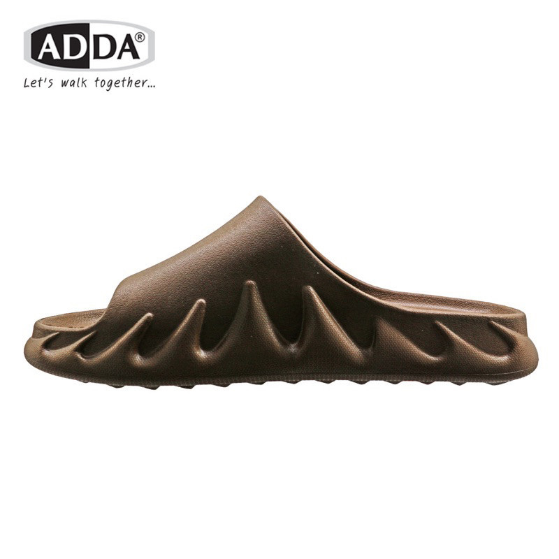 🔥ADDA 58701 รองเท้าแตะ รองเท้าลำลอง สำหรับผู้ชาย แบบสวม รุ่น ไซส์ 7-10 สี ดำ น้ำตาล เทา เขียว กรม เหลือง ขาว MyShoes
