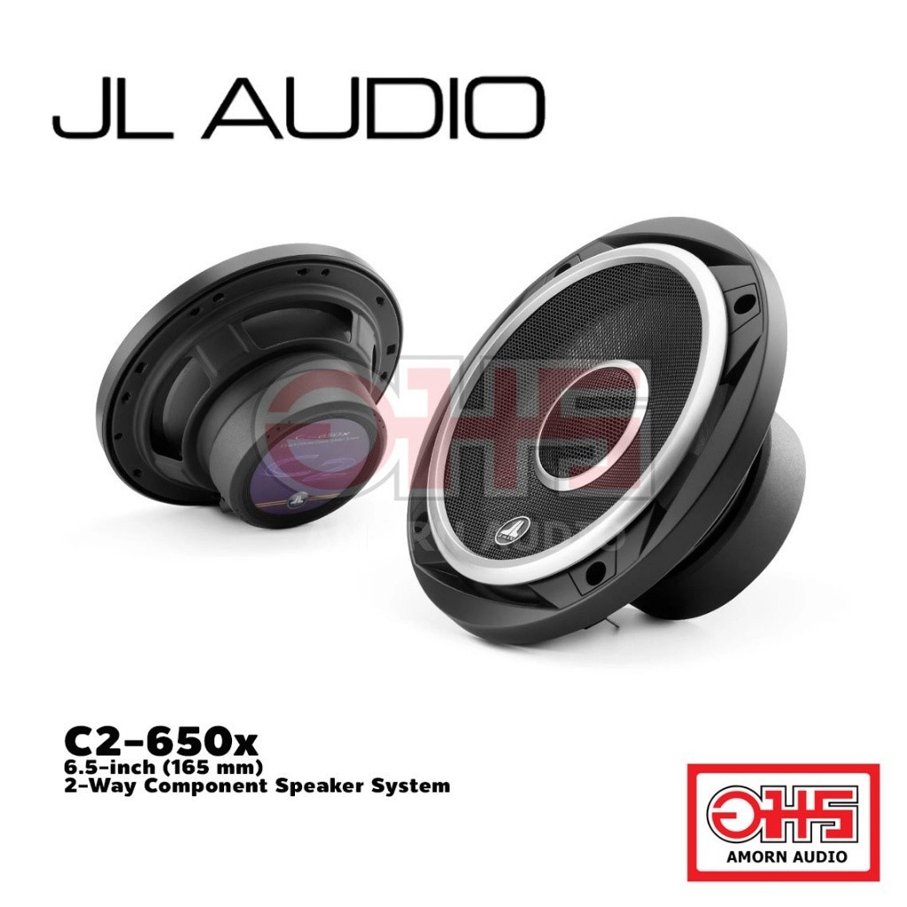 JL Audio C2-650x ลำโพงแกนร่วม 2 ทิศทางขนาด 6.5 นิ้ว (165 มม.) AMORNAUDIO