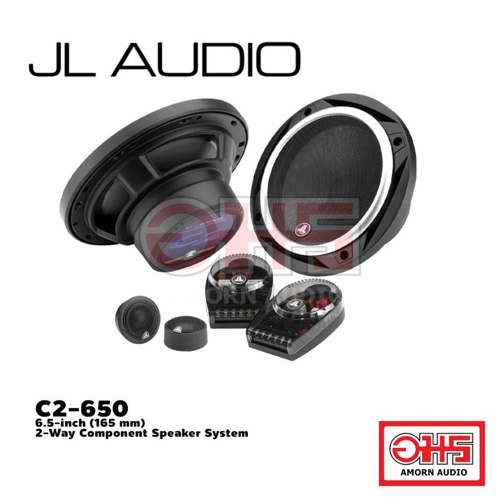 JL Audio C2-650 ลำโพงแยกชิ้น 2 ทิศทางขนาด 6.5 นิ้ว (165 มม.) AMORNAUDIO