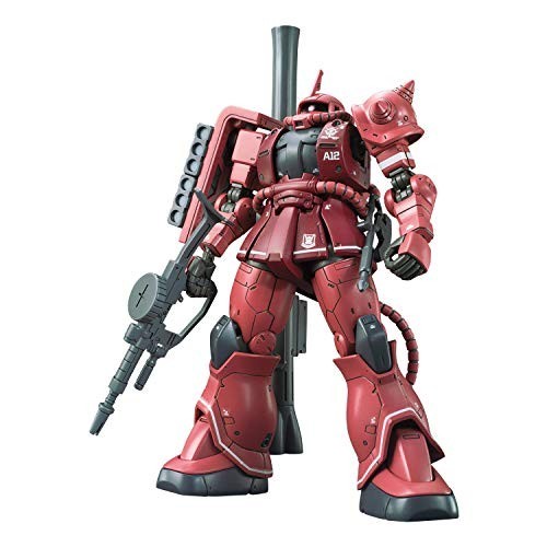 จิตวิญญาณของบันได HG Mobile Suit Gundam THE ORIGIN Char's Zaku II Red Comet Ver. โมเดลพลาสติกรหัสสีขนาด 1/144 ชมพู | .เทา 1 ชิ้น (x1) สินค้าของแท้ใหม่เอี่ยมที่จำหน่ายในญี่ปุ่นถูกกฎหมาย