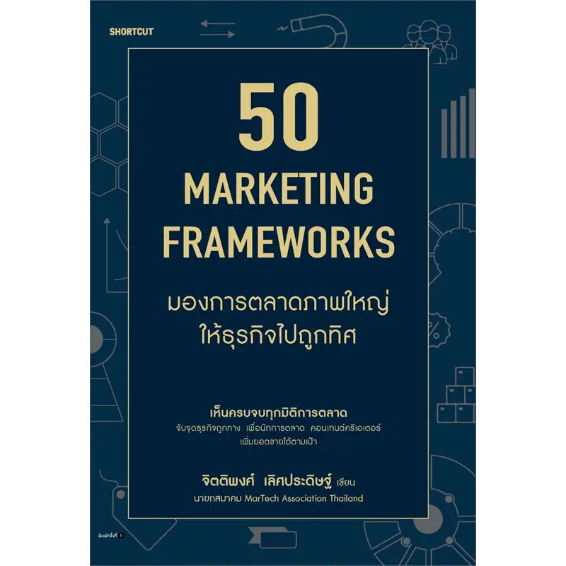หนังสือ 50 Marketing Framework มองการตลาดภาพใหญ่ให้ธุรกิจไปถูกทิศ มือหนึ่ง(พร้อมส่ง)