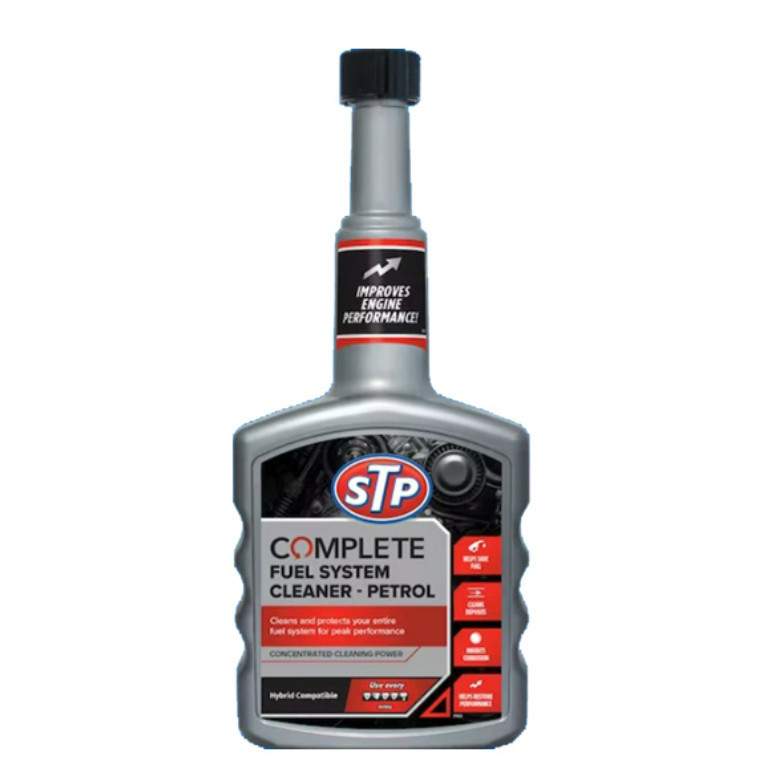 ใหม่ แท้ STP 50400/1 น้ำยาล้างทำความสะอาดทั้งระบบน้ำมันเชื้อเพลิงเบนซิน (STP Complete Fuel System Cleaner) STP50400