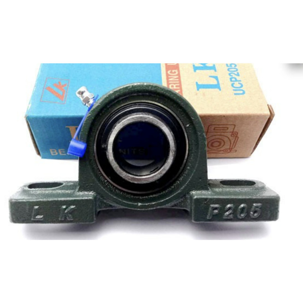 API / LK UCP205-16 รูเพลา 1 นิ้ว ตุ๊กตาลูกปืน เหล็ก chrome  ตลับลูกปืนตุ๊กตา UCP 205-16 เพลา 1 นิ้ว