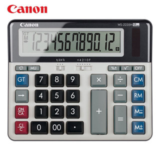 WS-2235H Canon 12 หลักเครื่องคิดเลขของแท้ใหม่ธนาคารบัญชีการเ…