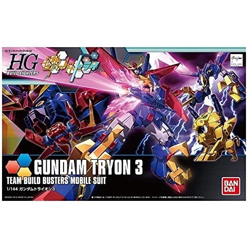 ส ่ งตรงจากญี ่ ปุ ่ น ] HGBF 1/144 Gundam Tryon 3 (Gundam Build Fighters Try🏠, ของแท ้ 100 %, จัดส ่ งฟรี