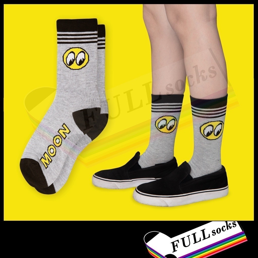 ถุงเท้า Moon ขนาด Free Size Moon Socks