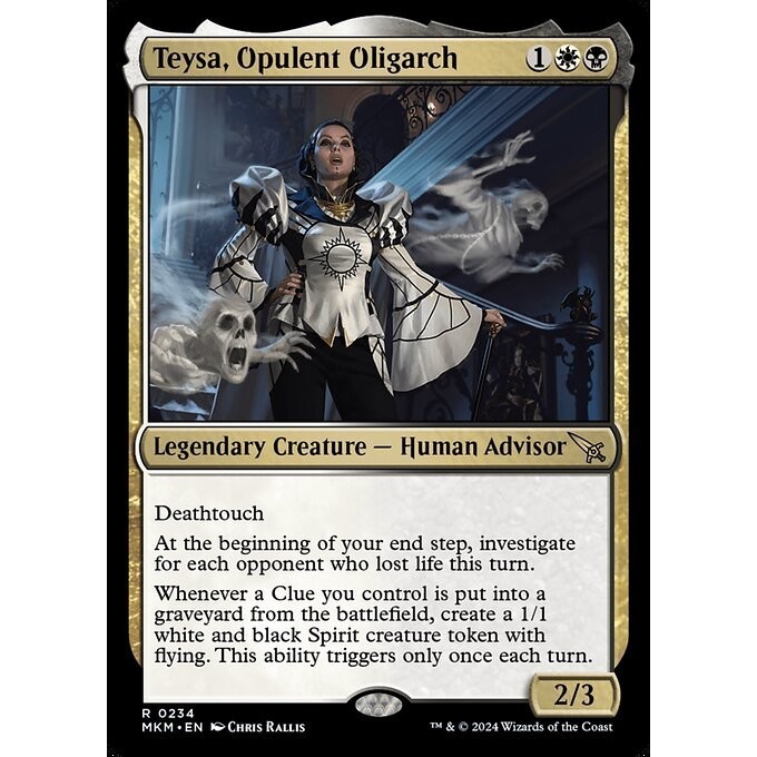 [Murders At Karlov Manor] - [MKM] - [Teysa, Opulent Oligarch] - (R) - [2024]