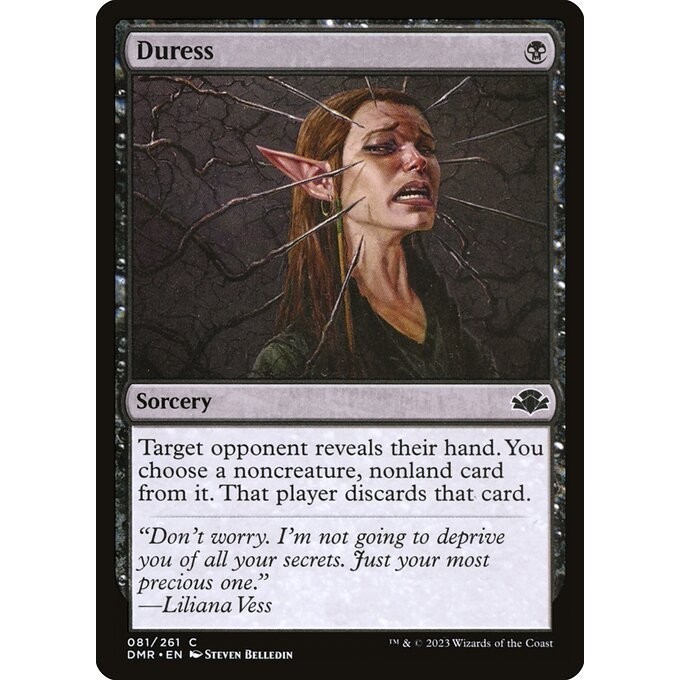 [Dominaria Remastered] - [DMR] - [Duress] - (C) - [2023]