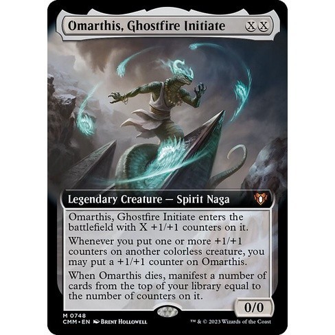 [ Commander Masters] - [CMM] - [Omarthis, Ghostfire Initiate] - (M) - [2023]