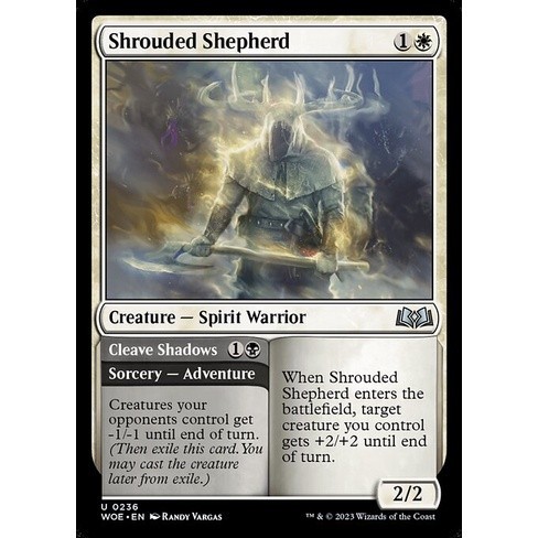 [Wilds of Eldraine] - [WOE] - [Shrouded Shepherd] - (U) - [2023]