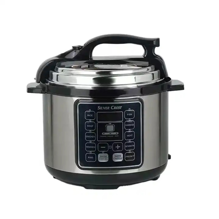 6L Smart Pressure Cooker High Quality Stainless Steel Digital Rice Cookers Multi Commercial Household Cooker