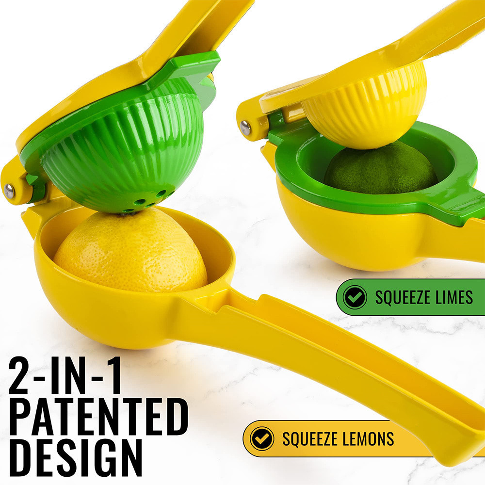 Hot Selling Metal Lemon Lime Squeezer Citrus Press Squeezer Portable Juicer Manual Fruit Juicer