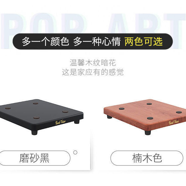 ถาดลำโพงขาตั้งกล้องที่กำหนดเองแผ่นรองลำโพงดูดซับแรงกระแทก