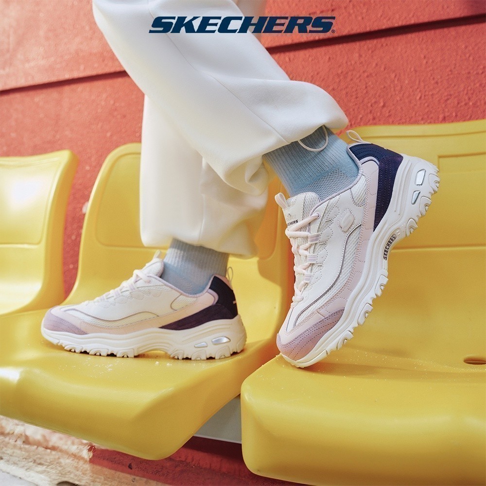 Skechers สเก็ตเชอร์ส รองเท้า ผู้หญิง Sport D'Lites 1.0 Shoes - 896283-WPR