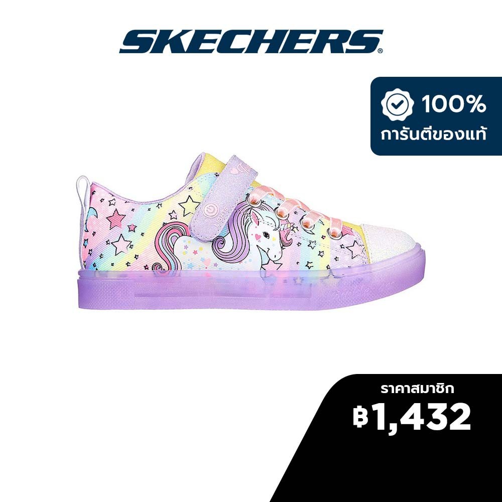 Skechers สเก็ตเชอร์ส รองเท้าเด็กผู้หญิง Girls Twinkle Toes Twinkle Sparks Ice Unicorn Burst Shoes - 314783L-LVMT