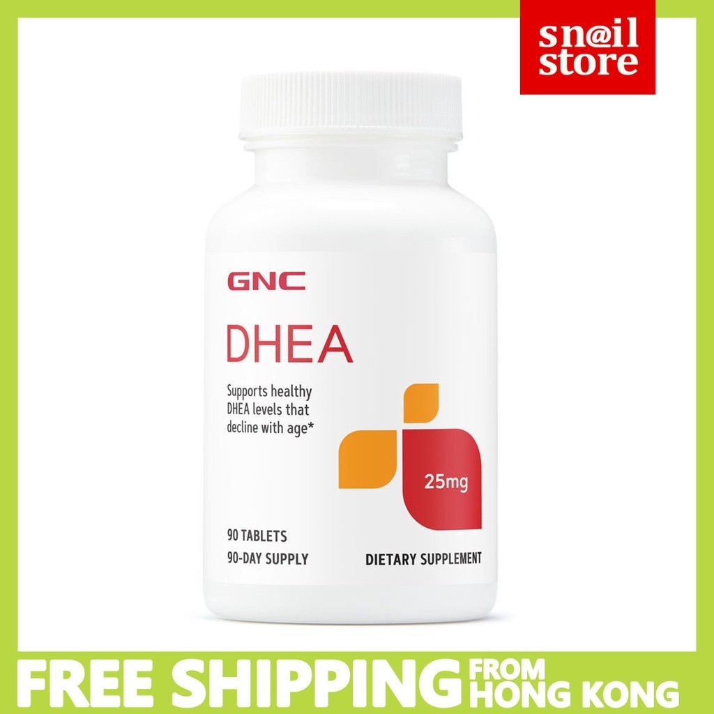 GNC DHEA 25mg 90 tablets (EXP 2028)