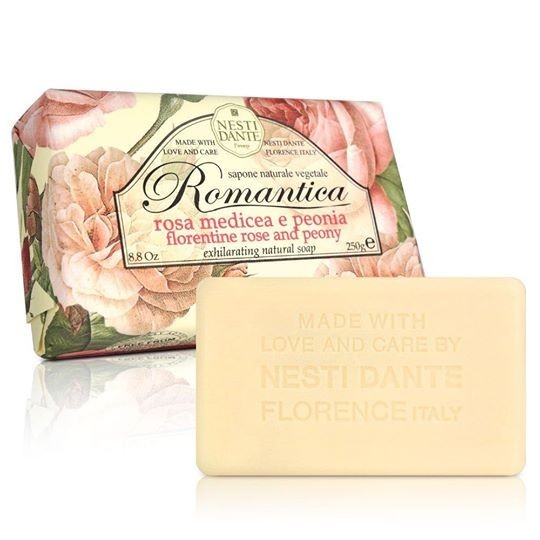 Nesti Dante Florentine Rose & Pone Soap 250g.เนสติ ดันเต้ ฟลอเรนทีน สบู่โรสแอนด์โพเน 250ก.