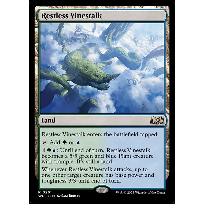 [Wilds of Eldraine] - [WOE] - (R) -[Restless Vinestalk] -  [2023]
