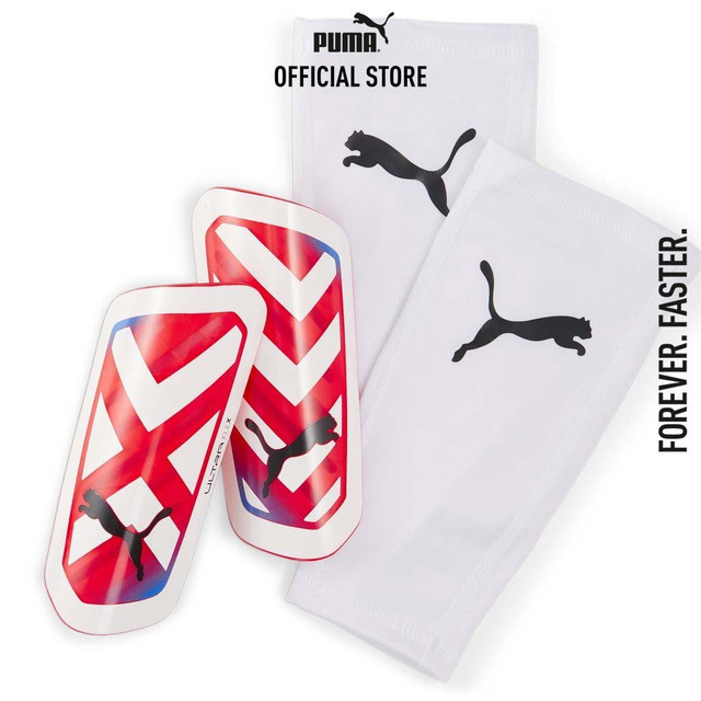 PUMA FOOTBALL - สนับแข้ง ULTRA Flex Sleeve สีขาว - ACC - 03087105