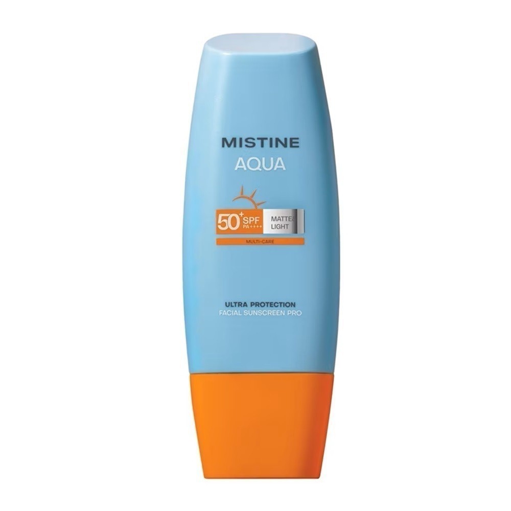 Mistine Aqua Base Ultra Protection Matte Light Facial Sunscreen Pro Spf50 Pa++++ 40Ml มิสทิน อัลตร้า โพรเทคชั่น เคลียร์ แอนด์ ไลท์ ซันสกรีน มิลค์ เอสพีเอฟ50+ พีเอ++++ 40มล