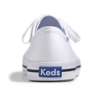 Keds รุ่น Kickstart Seasonal Solids รองเท้าผ้าใบ ผู้หญิง สี WHITE - WF54682
