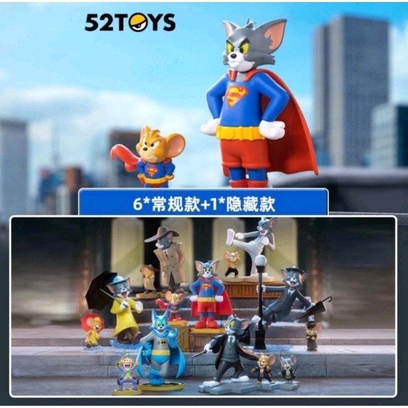 ⭐พร้อมส่ง⭐ 52TOYS - WB 100 - Celebrating Every Store - Tom & Jerry (Art Toy/Designer Toy/Blind Box)