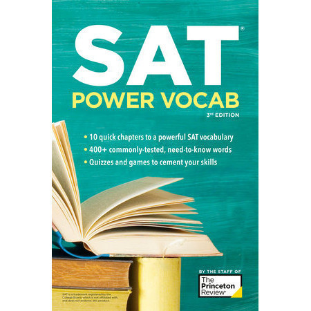 [Chulabook] หนังสือ SAT POWER VOCAB: A COMPLETE GUIDE TO VOCABULARY SKILLS AND STRATEGIES FOR T (9780593516706) c321