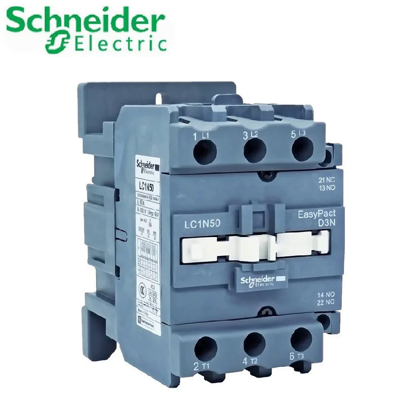 Schneider Electric EasyPact 3-ploe คอนแทคเตอร์ LC1N50 1NC & 1NO 50HZ D3N LC1N50F5N LC1N50M5N LC1N50Q