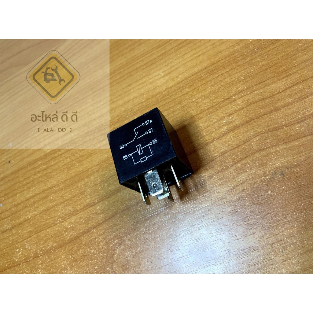 Relay รีเลย์ไฟหน้า รีเลย์ ไฟหน้า 12V 5ขา สำหรับ TFR 97  และ Isuzu D-Max - รีเลย์ 2หน้า 40A 1.8w