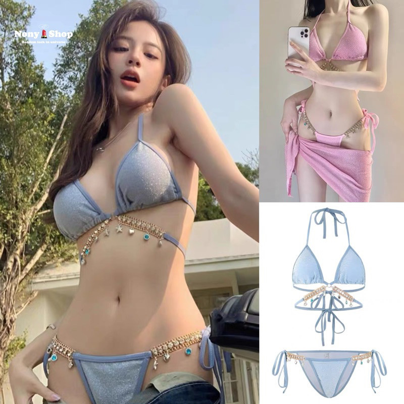 ชุดว่ายน้ำ บิกินี่ ทูพีช ชุดไปทะเลเซ็กซี่ SW0993 / SW0994 พร้อมส่งจากไทย
